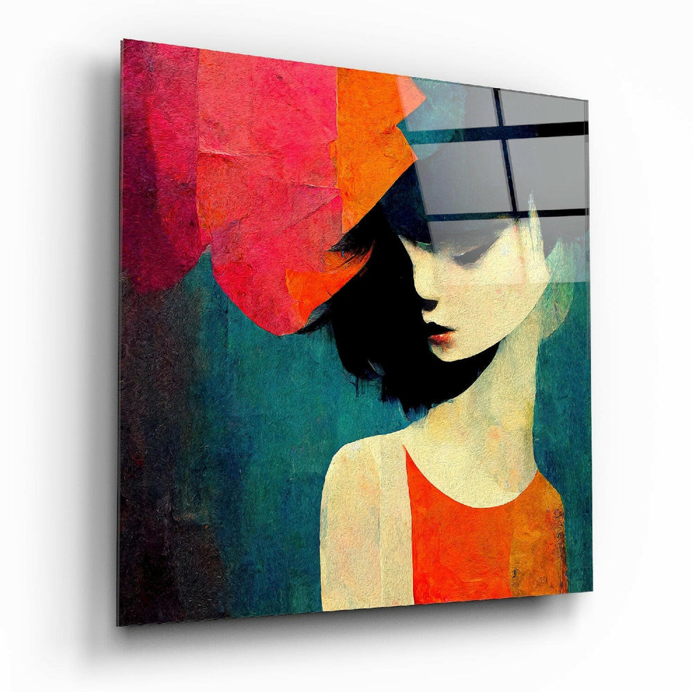 Saddness Glass Wall Art  || Designer Collection.