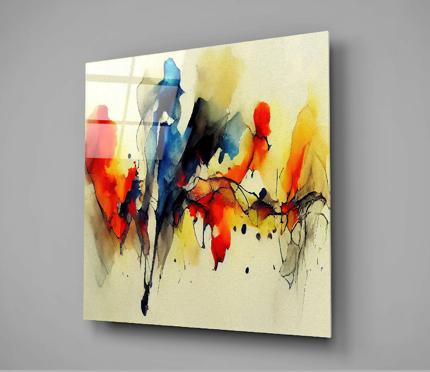 Frequency Glass Wall Art  || Designers Collection.
