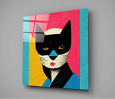 Masked Glass Wall Art  || Designer Collection.