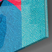 Masked Glass Wall Art  || Designer Collection.