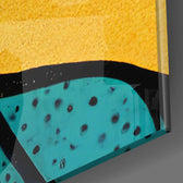 Ms. Cat Glass Wall Art  || Designer Collection.