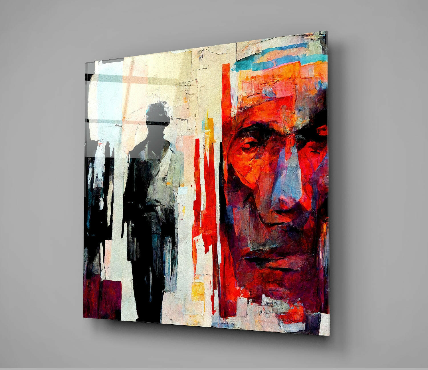 Surveillance Glass Wall Art  || Designer Collection.