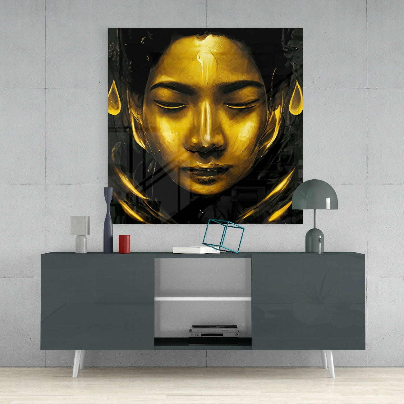 Goddess Glass Wall Art  || Designers Collection.