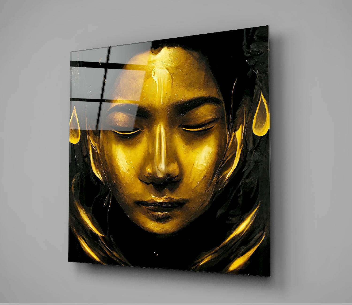 Goddess Glass Wall Art  || Designers Collection.
