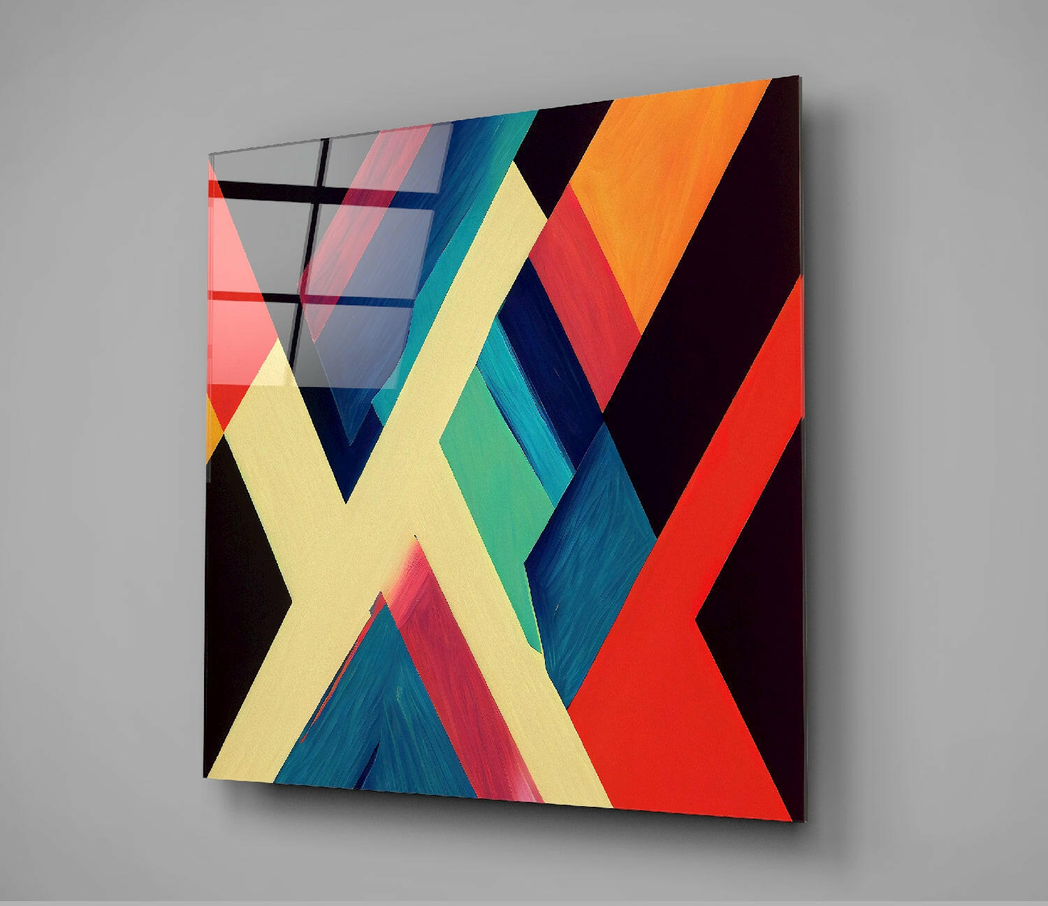 V's Glass Wall Art  || Designer Collection.