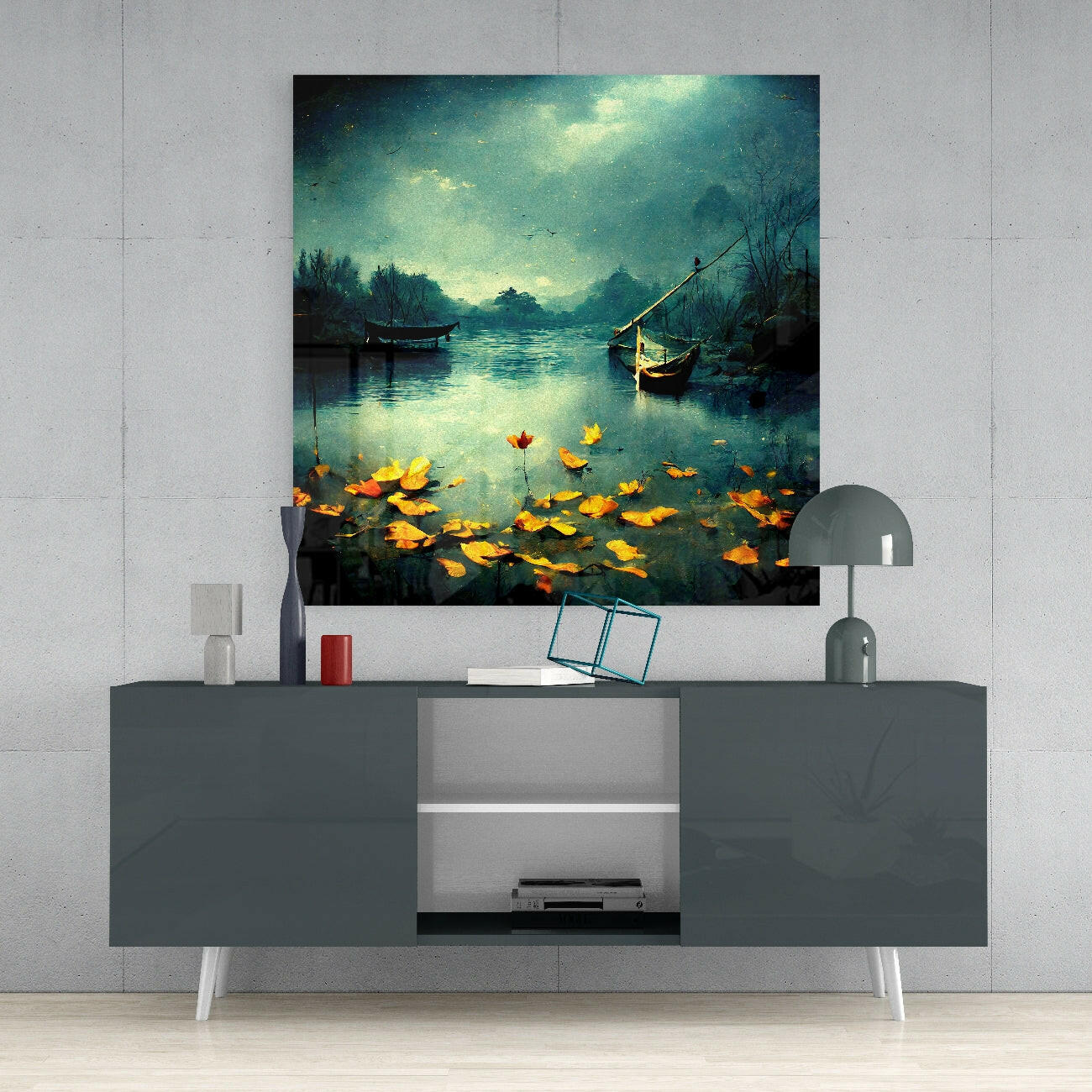 Autumn Glass Wall Art  || Designers Collection.