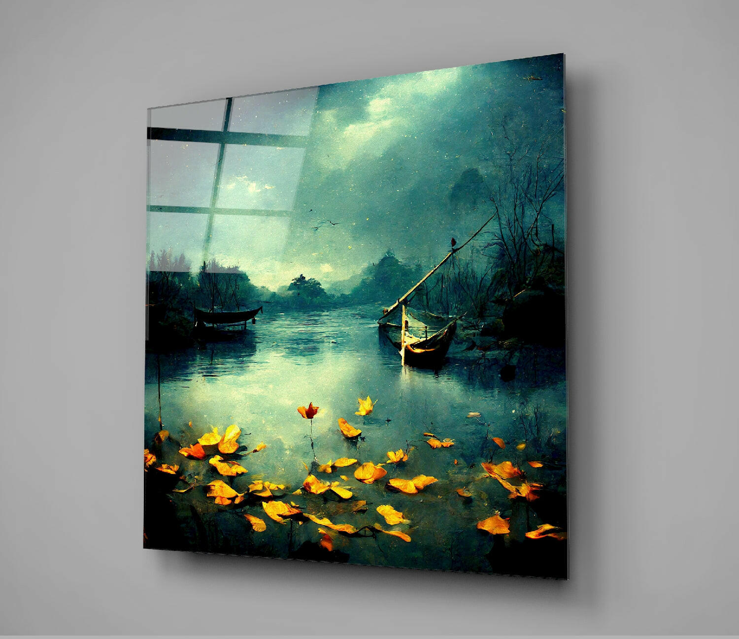 Autumn Glass Wall Art  || Designers Collection.