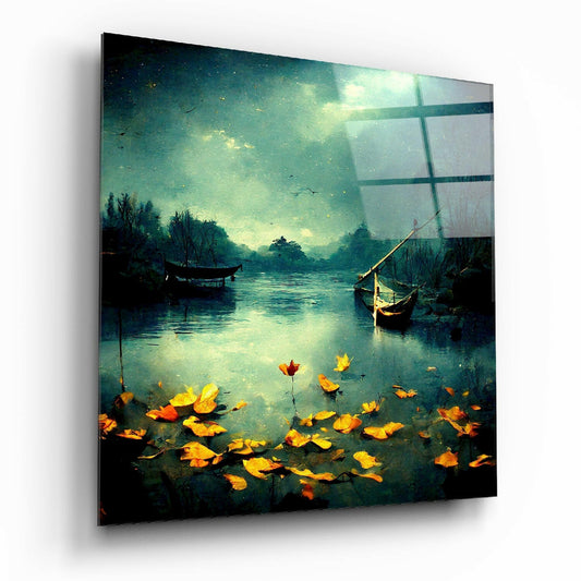 Autumn Glass Wall Art  || Designers Collection.