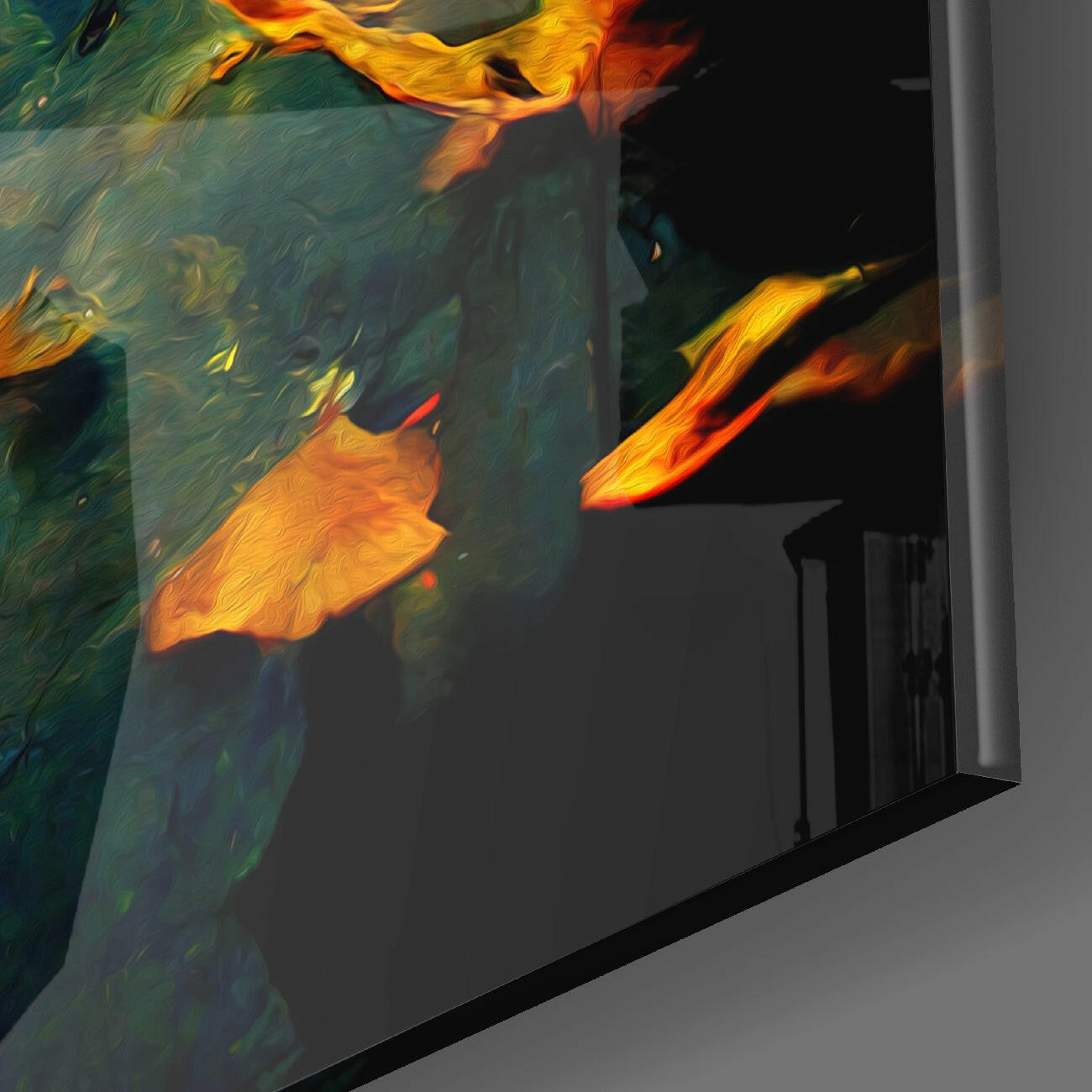 Autumn Glass Wall Art  || Designers Collection.