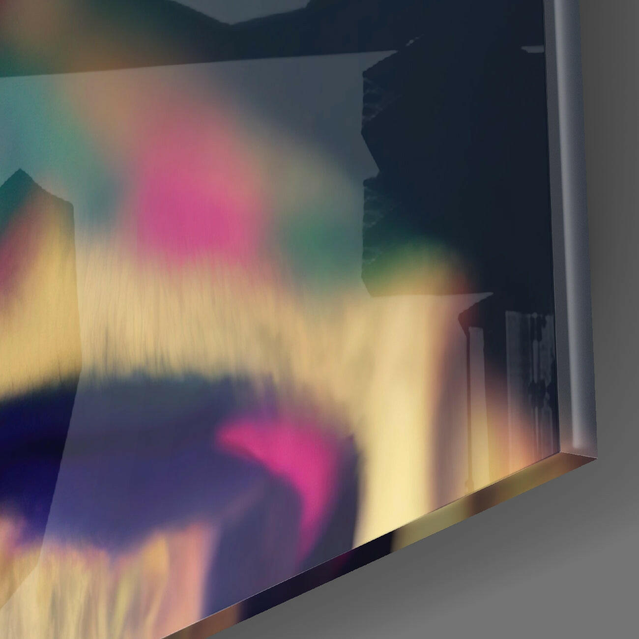 The Coolest Cat Glass Wall Art  || Designer Collection.