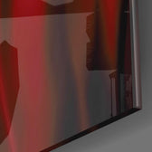 Angry Smile Glass Wall Art  || Designers Collection.