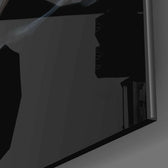 Smoky Horse Glass Wall Art  || Designer Collection.