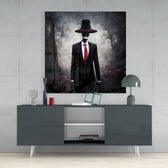 Negotiator Glass Wall Art  || Designer Collection.