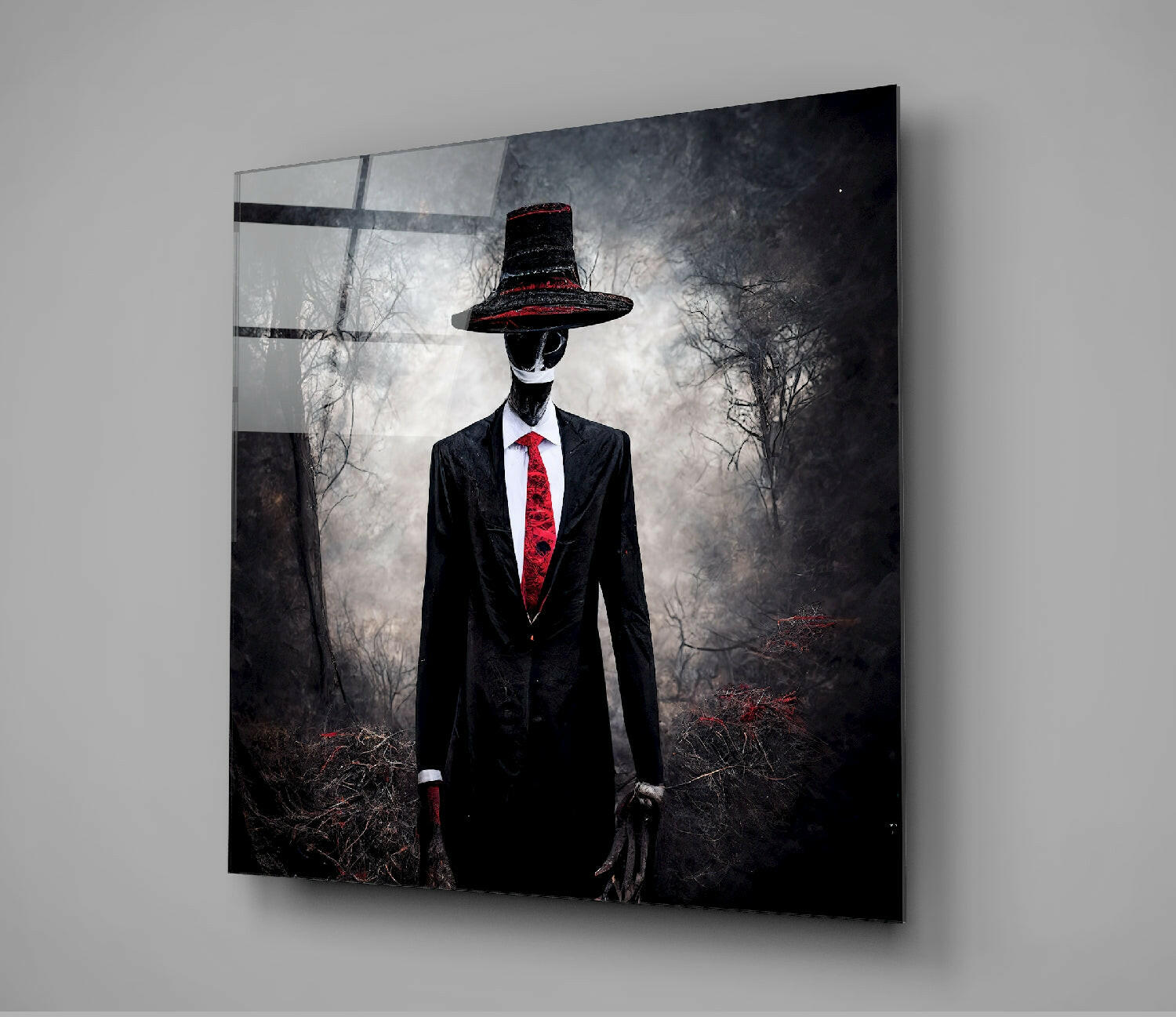 Negotiator Glass Wall Art  || Designer Collection.