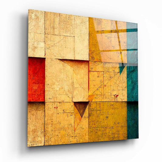 Ancient Wall Glass Wall Art  || Designers Collection.