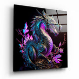 Dragon's Anger Glass Wall Art  || Designers Collection | Insigne Art Design