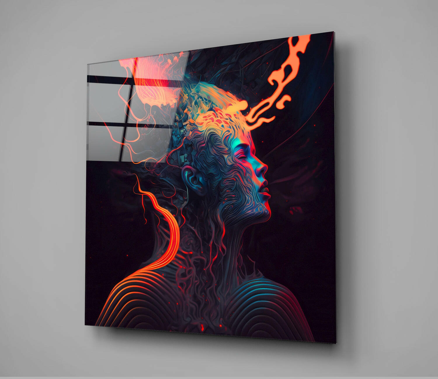 Be the Music Glass Wall Art  || Designers Collection | Insigne Art Design.