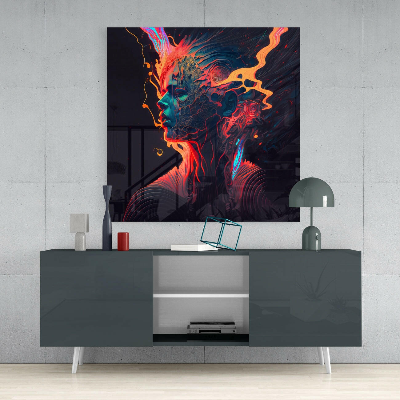 Be the Music Glass Wall Art  || Designers Collection | Insigne Art Design.