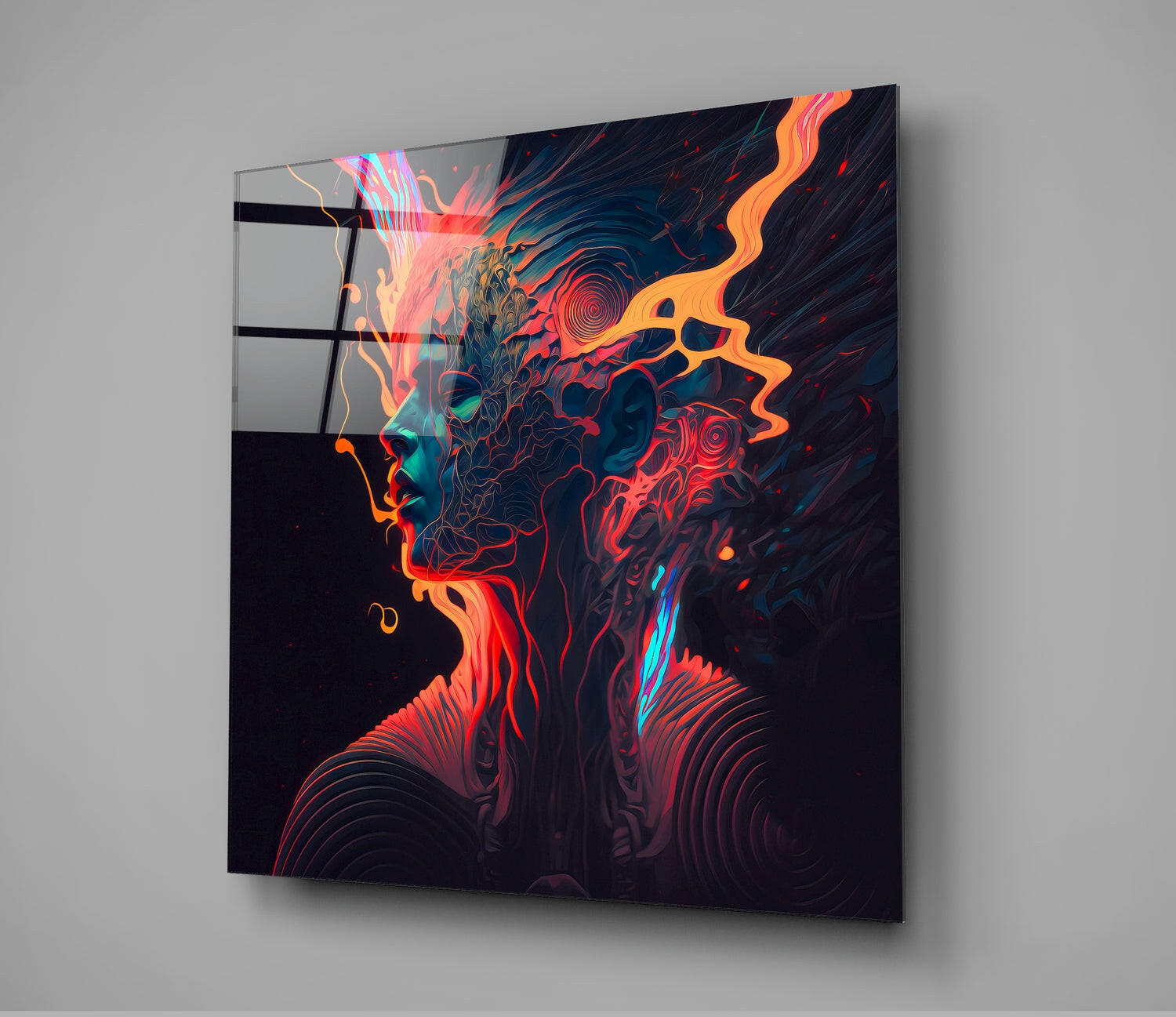 Be the Music Glass Wall Art  || Designers Collection | Insigne Art Design.