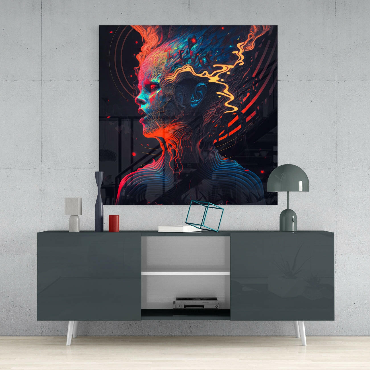 Be the Music Glass Wall Art  || Designers Collection | Insigne Art Design.