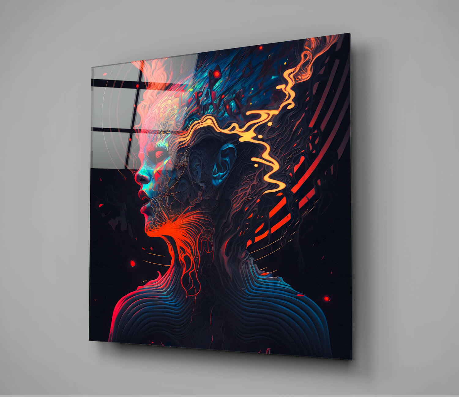 Be the Music Glass Wall Art  || Designers Collection | Insigne Art Design.