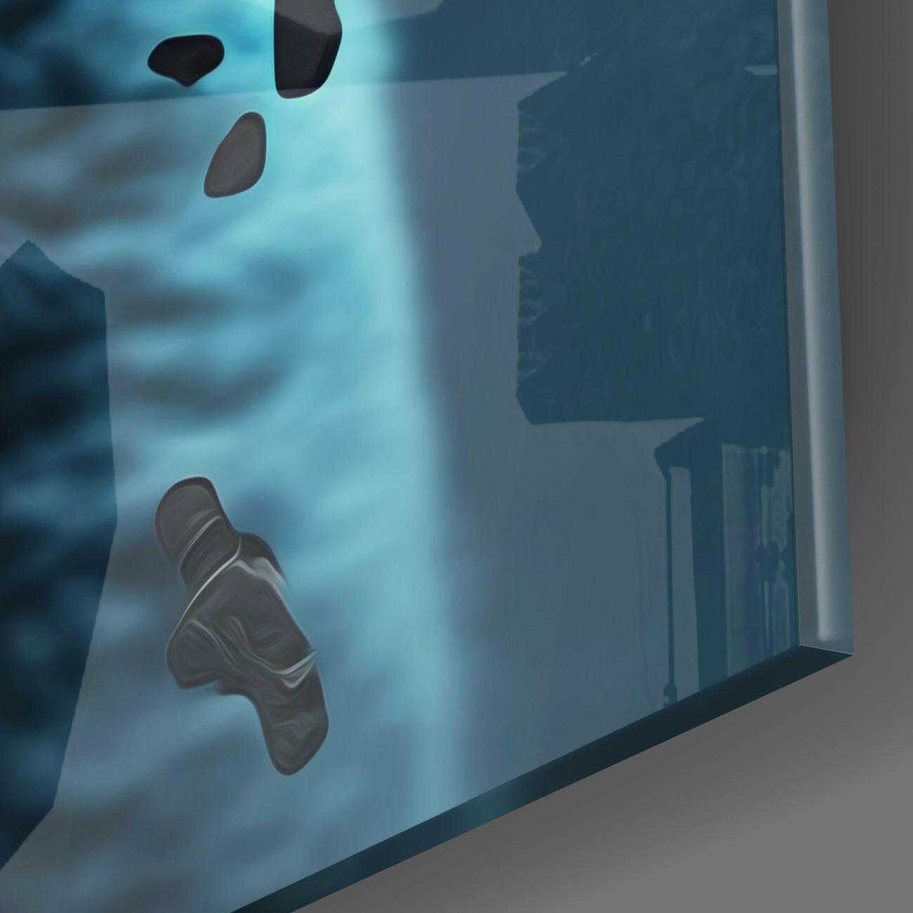 Punky Cat Glass Wall Art  || Designer Collection | Insigne Art Design.