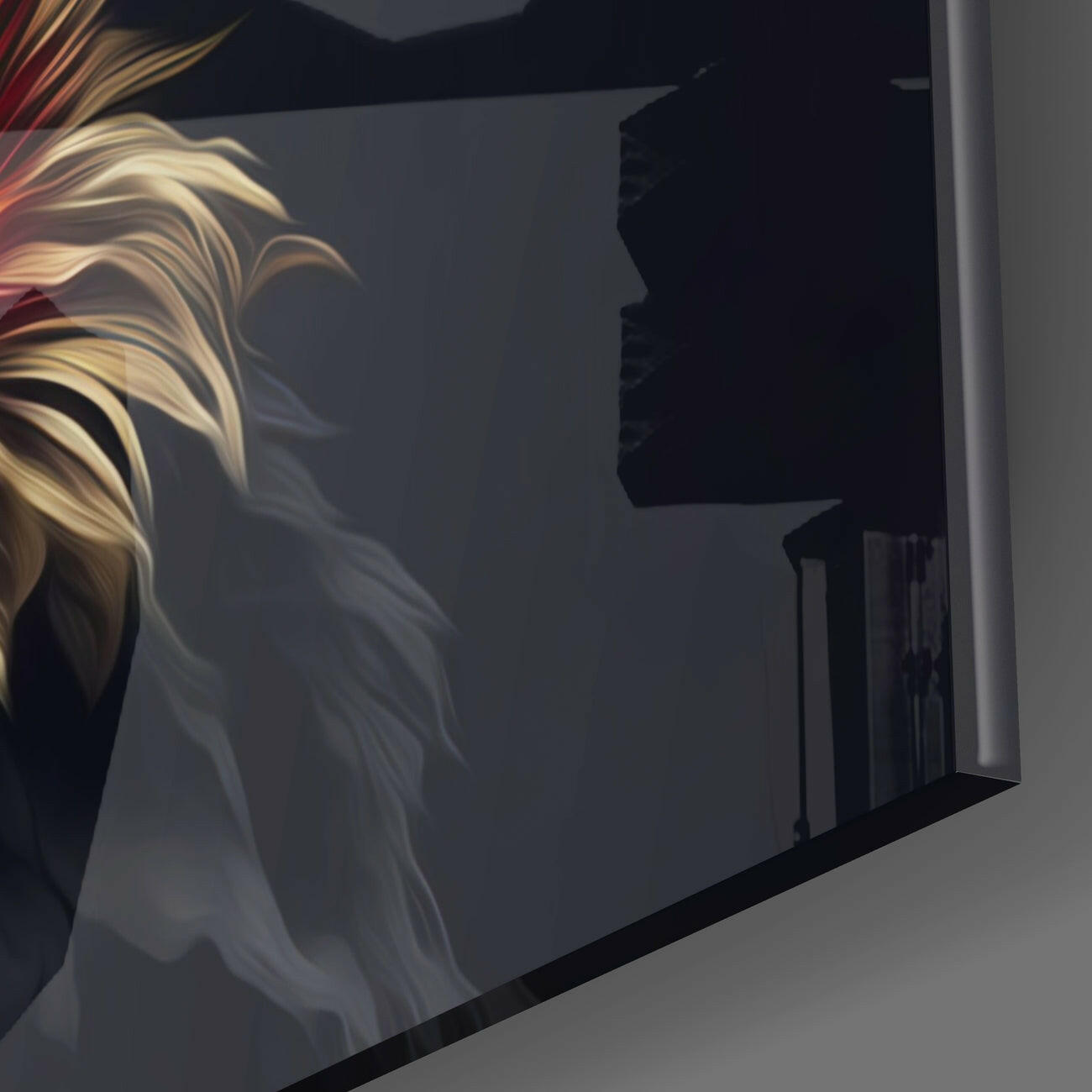 The Queen Glass Wall Art  || Designer Collection | Insigne Art Design.