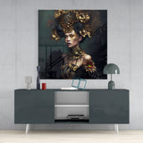 The Queen Glass Wall Art  || Designer Collection | Insigne Art Design