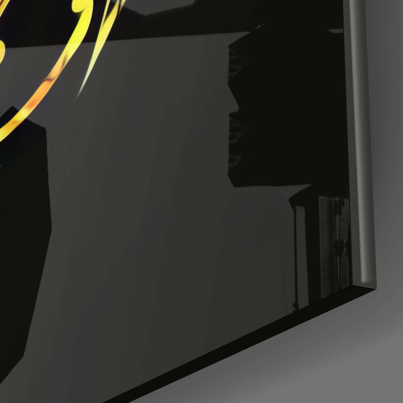 Ying and Yang Glass Wall Art  || Designer Collection | Insigne Art Design.