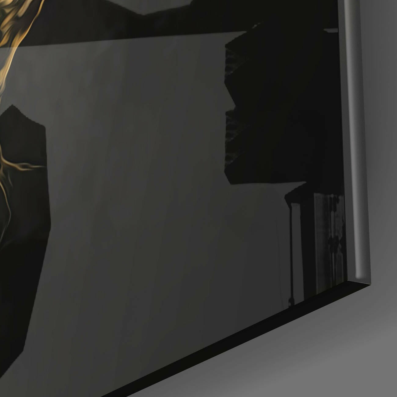 Ying and Yang Glass Wall Art  || Designer Collection | Insigne Art Design.