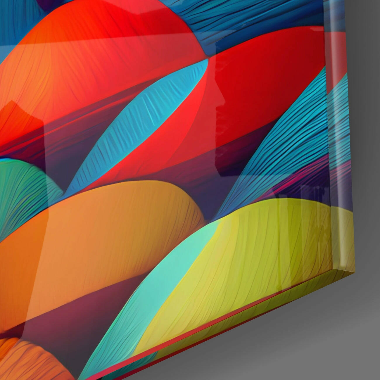 Lips Glass Wall Art  || Designer Collection | Insigne Art Design.