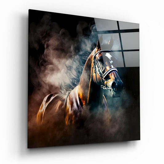 Horse Glass Wall Art  || Designers Collection | Insigne Art Design.