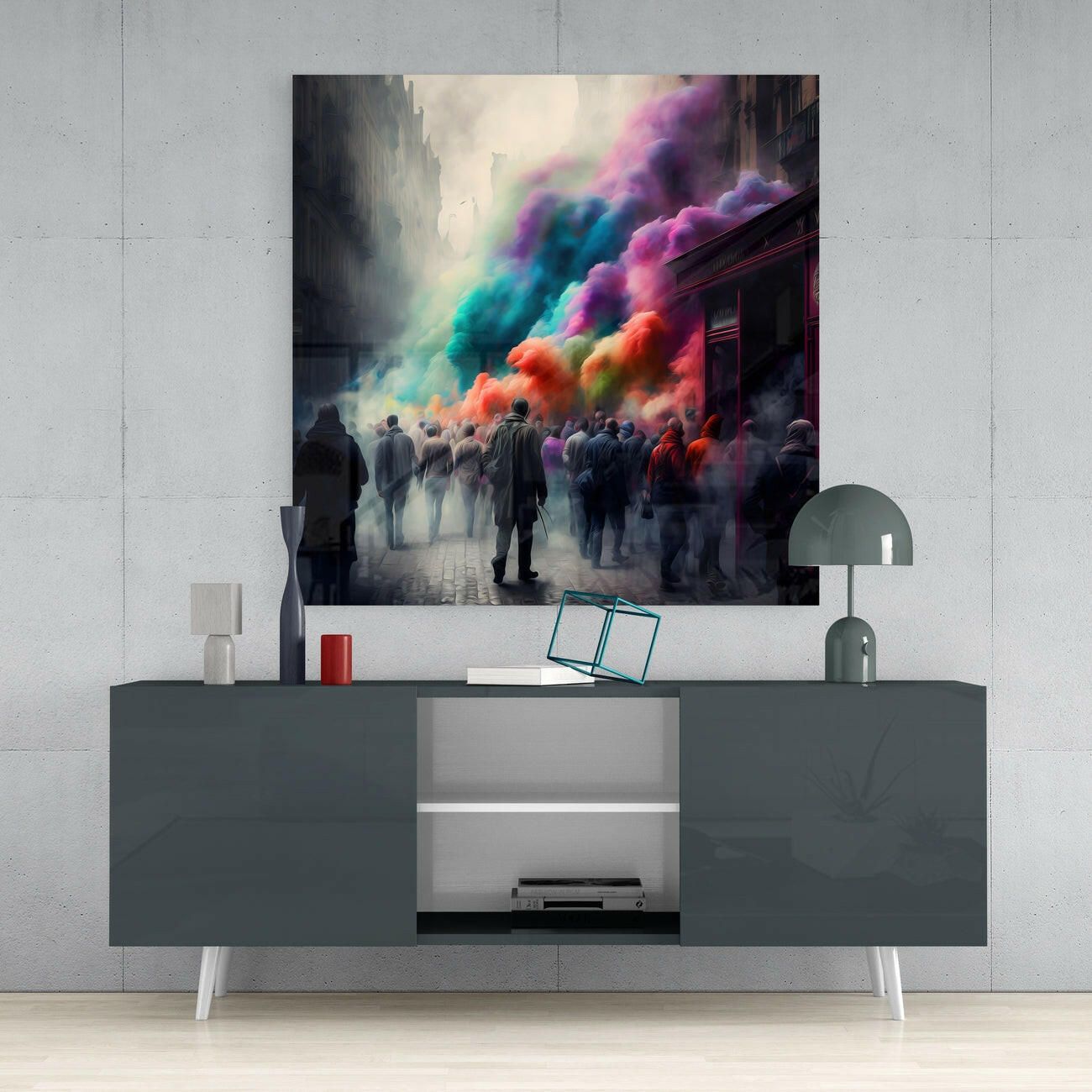 Escape Glass Wall Art  || Designers Collection | Insigne Art Design.