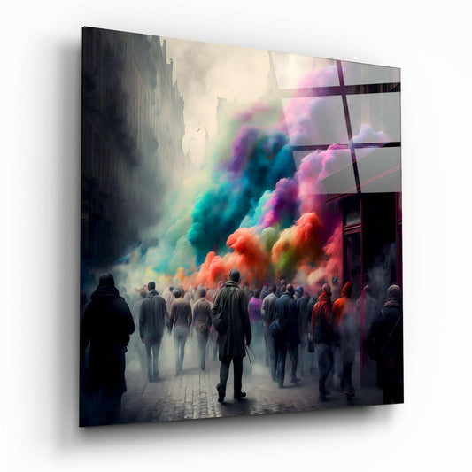Escape Glass Wall Art  || Designers Collection | Insigne Art Design.