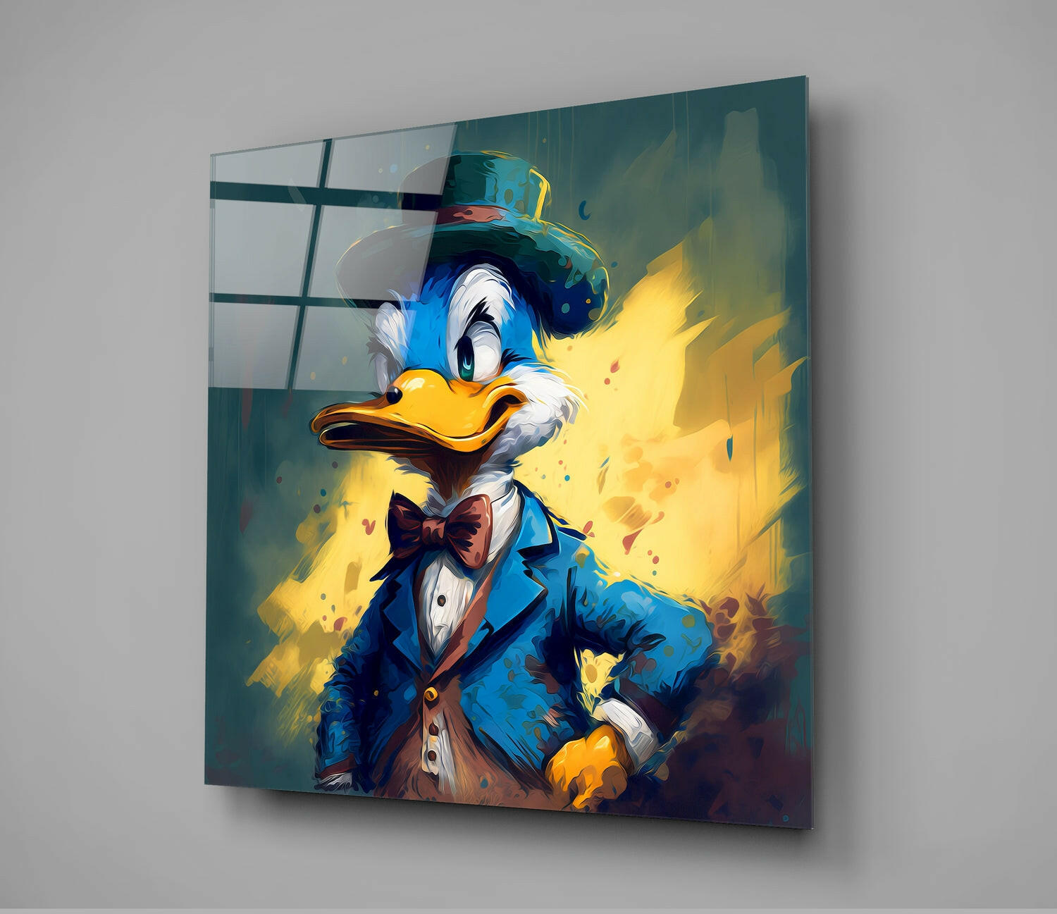 Darkwing Duck Glass Wall Art  || Designers Collection | Insigne Art Design.