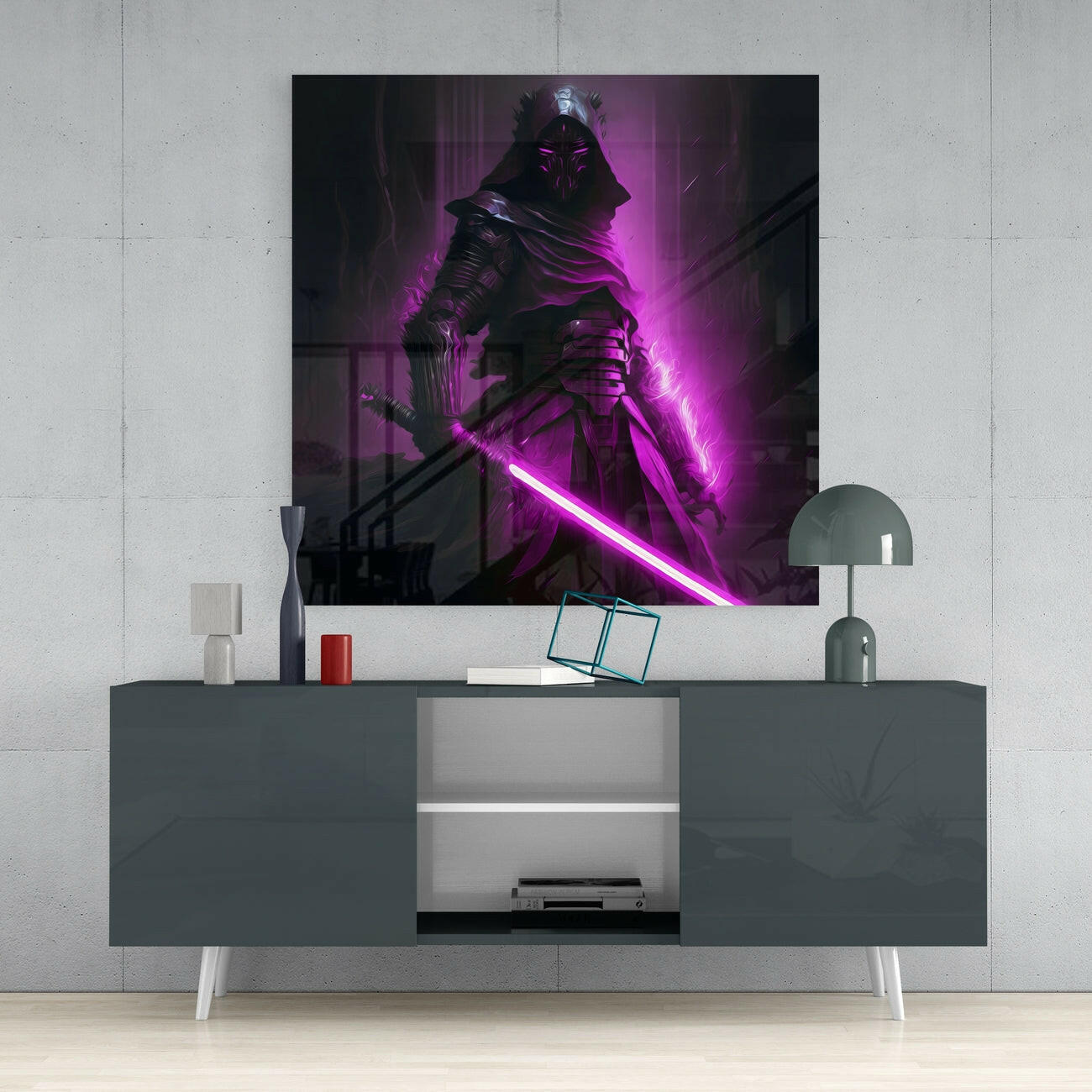 Sword Glass Wall Art  || Designer Collection | Insigne Art Design.