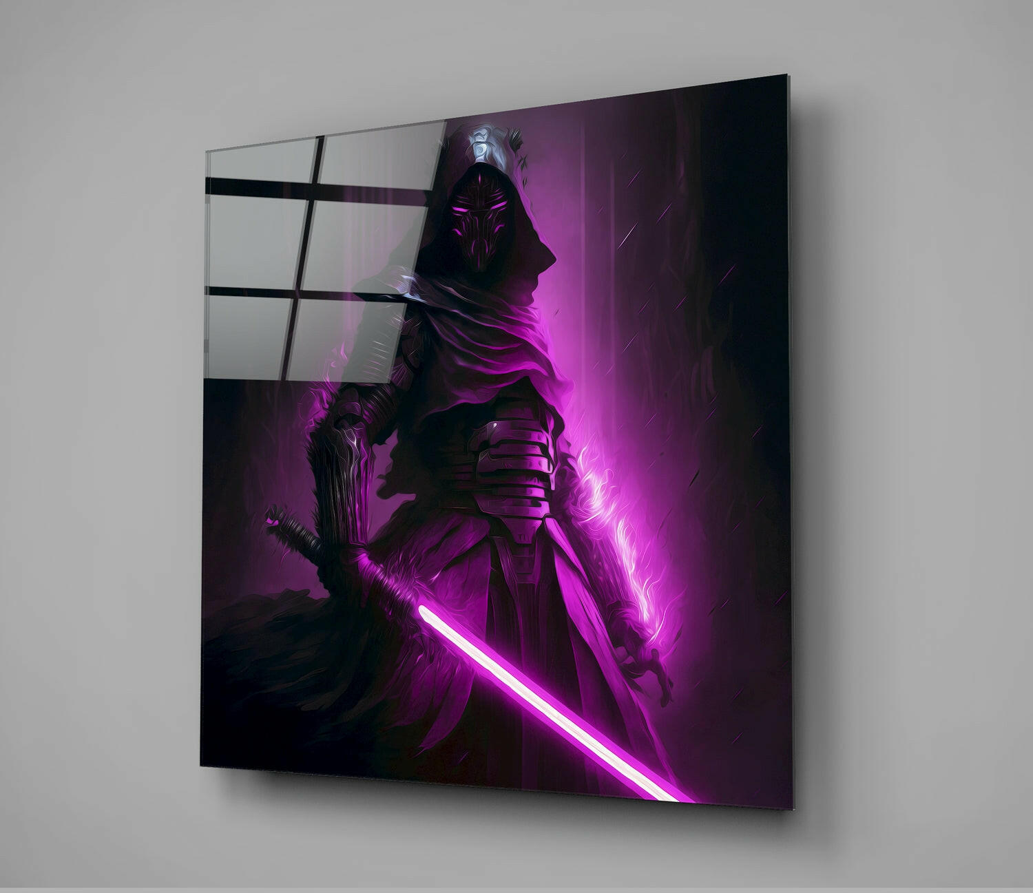 Sword Glass Wall Art  || Designer Collection | Insigne Art Design.