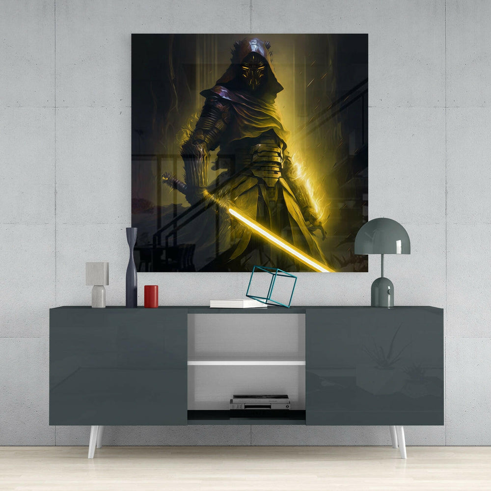 Sword Glass Wall Art  || Designer Collection | Insigne Art Design.
