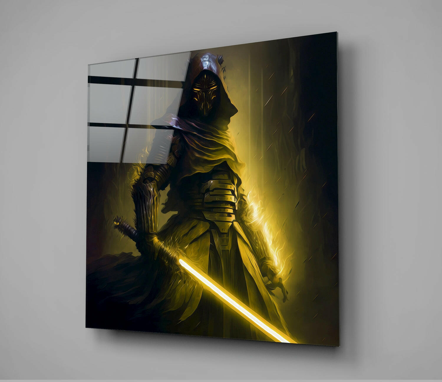 Sword Glass Wall Art  || Designer Collection | Insigne Art Design.