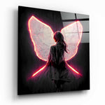 Me Flying Glass Wall Art  || Designer Collection | Insigne Art Design.