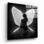 Me Flying Glass Wall Art  || Designer Collection | Insigne Art Design.