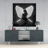 Me Flying Glass Wall Art  || Designer Collection | Insigne Art Design
