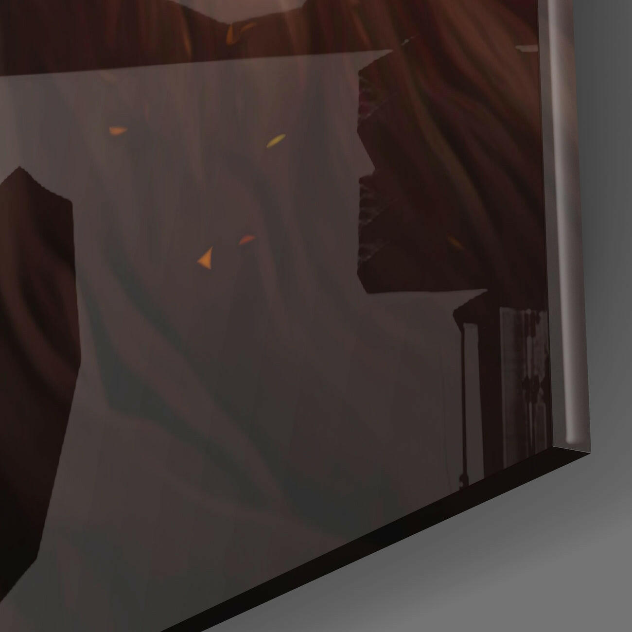 Lion King Glass Wall Art  || Designer Collection | Insigne Art Design.