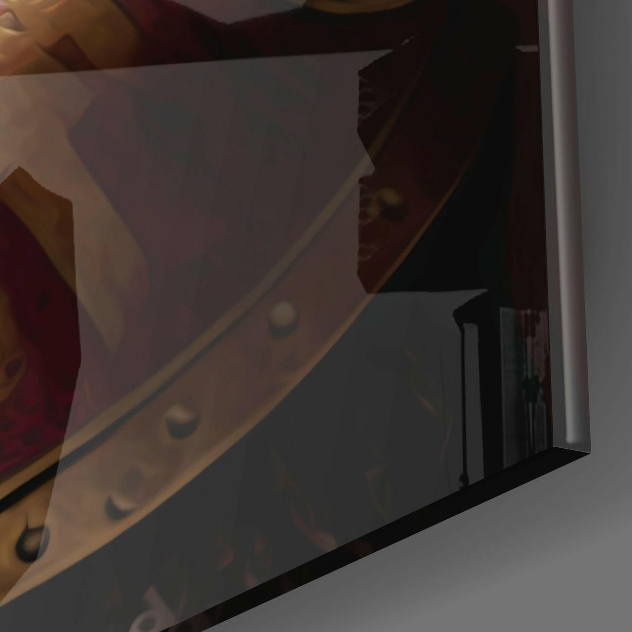 Lion King Glass Wall Art  || Designer Collection | Insigne Art Design.