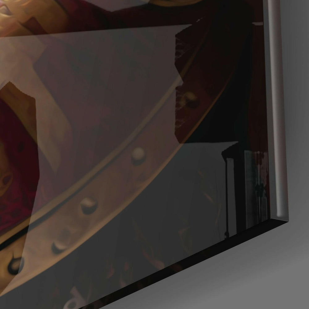 Lion King Glass Wall Art  || Designer Collection | Insigne Art Design.