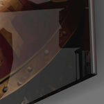 Lion King Glass Wall Art  || Designer Collection | Insigne Art Design.
