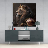 Lion King Glass Wall Art  || Designer Collection | Insigne Art Design