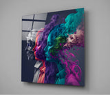 Smoked Thoughts Glass Wall Art  || Designer Collection | Insigne Art Design