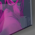 Smoked Thoughts Glass Wall Art  || Designer Collection | Insigne Art Design.