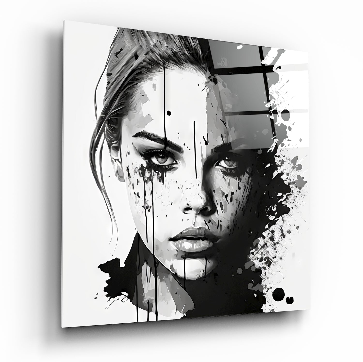 Woman Glass Wall Art  || Designer Collection - Insigne Art 